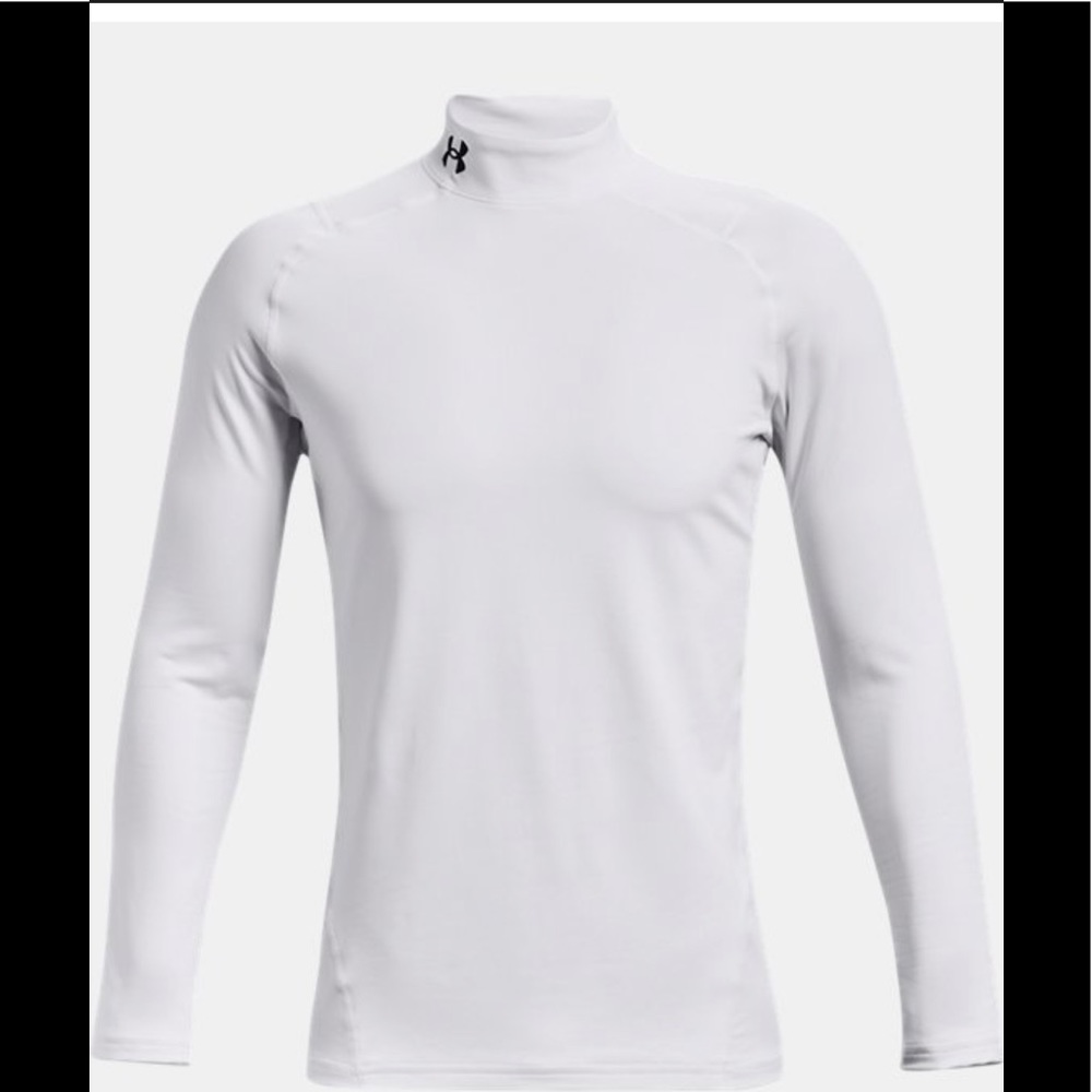 Under Armour Fitted mens mock long sleeve shirt (never worn - still in bag!)